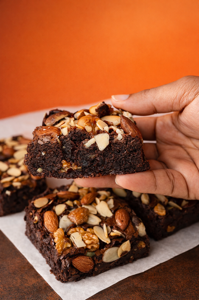Brownie mix de castanhas